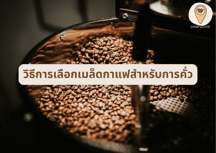 วิธีการเลือกเมล็ดกาแฟสำหรับการคั่ว